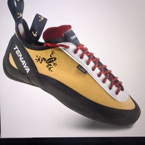 Tenaya Yellow and Black Climbing Shoes
